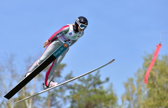 Ski jumping. Summer Grand Prix. Day Two