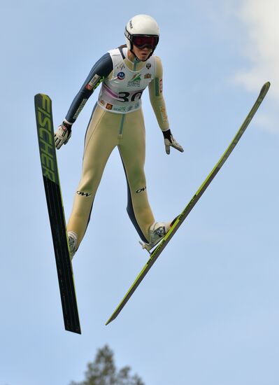 Ski jumping. Summer Grand Prix. Day Two