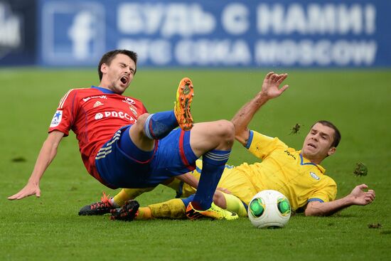Russian Football Premiere League. CSKA vs. Rostov