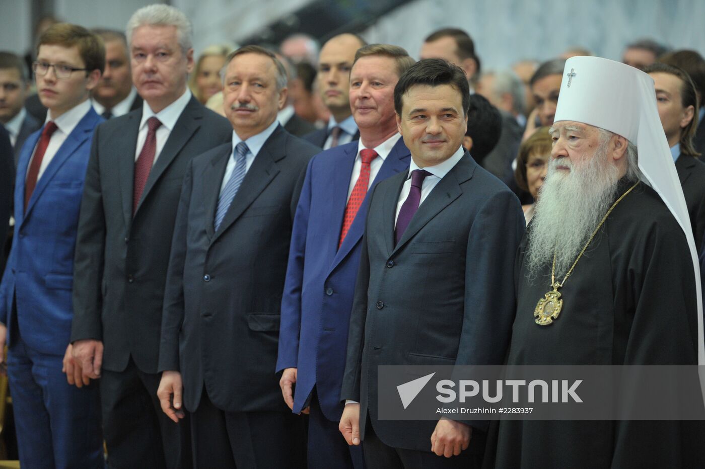 Moscow Region Governor Andrei Vorobyov during inauguration