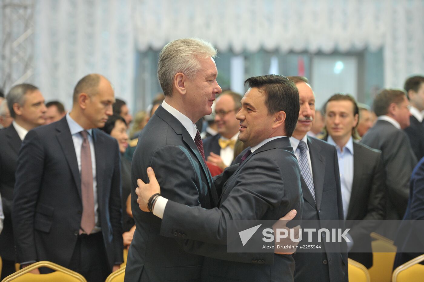 Moscow Region Governor Andrei Vorobyov during inauguration