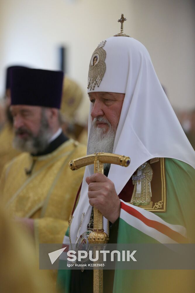 St Theodore's Cathedral consecrated in St Petersburg