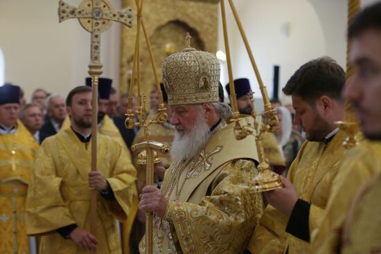 St Theodore's Cathedral consecrated in St Petersburg