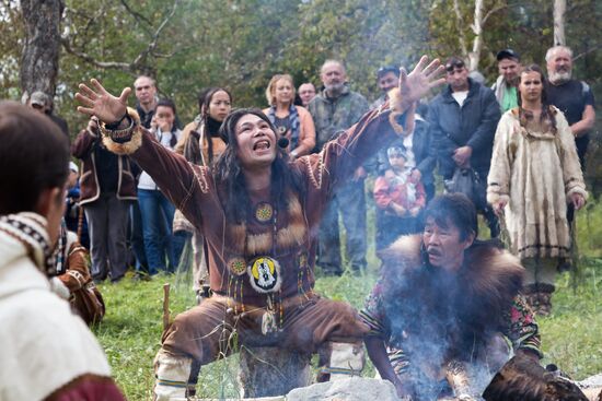 Alhalalalai ritual holiday in Kamchatka