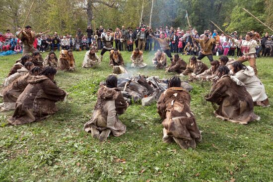 Alhalalalai ritual holiday in Kamchatka