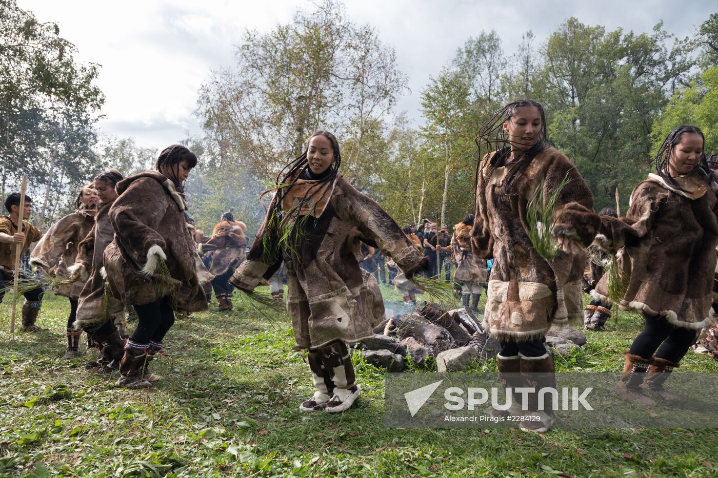 Alhalalalai ritual holiday in Kamchatka