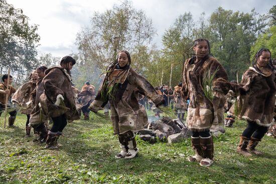 Alhalalalai ritual holiday in Kamchatka