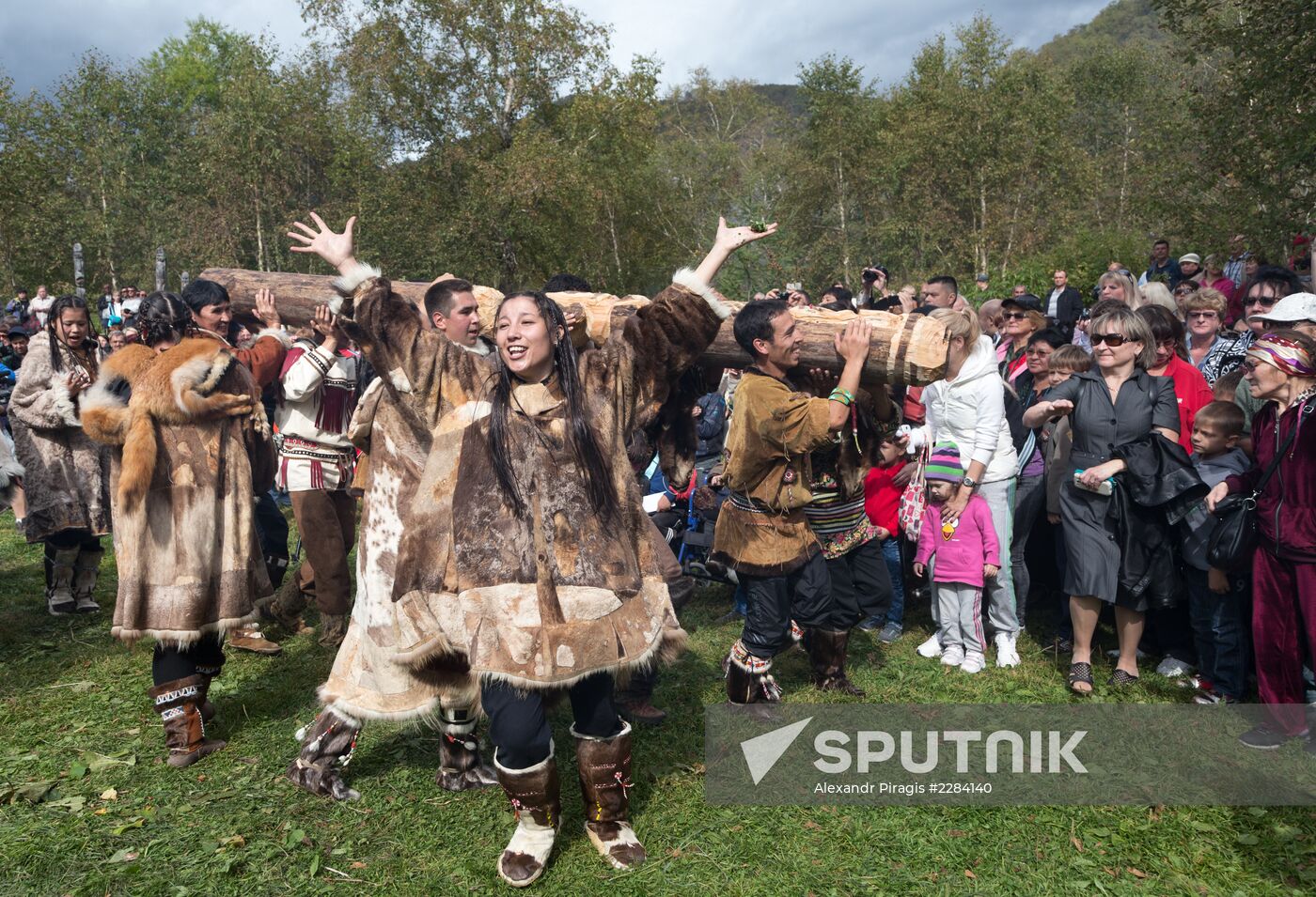 Alhalalalai ritual holiday in Kamchatka