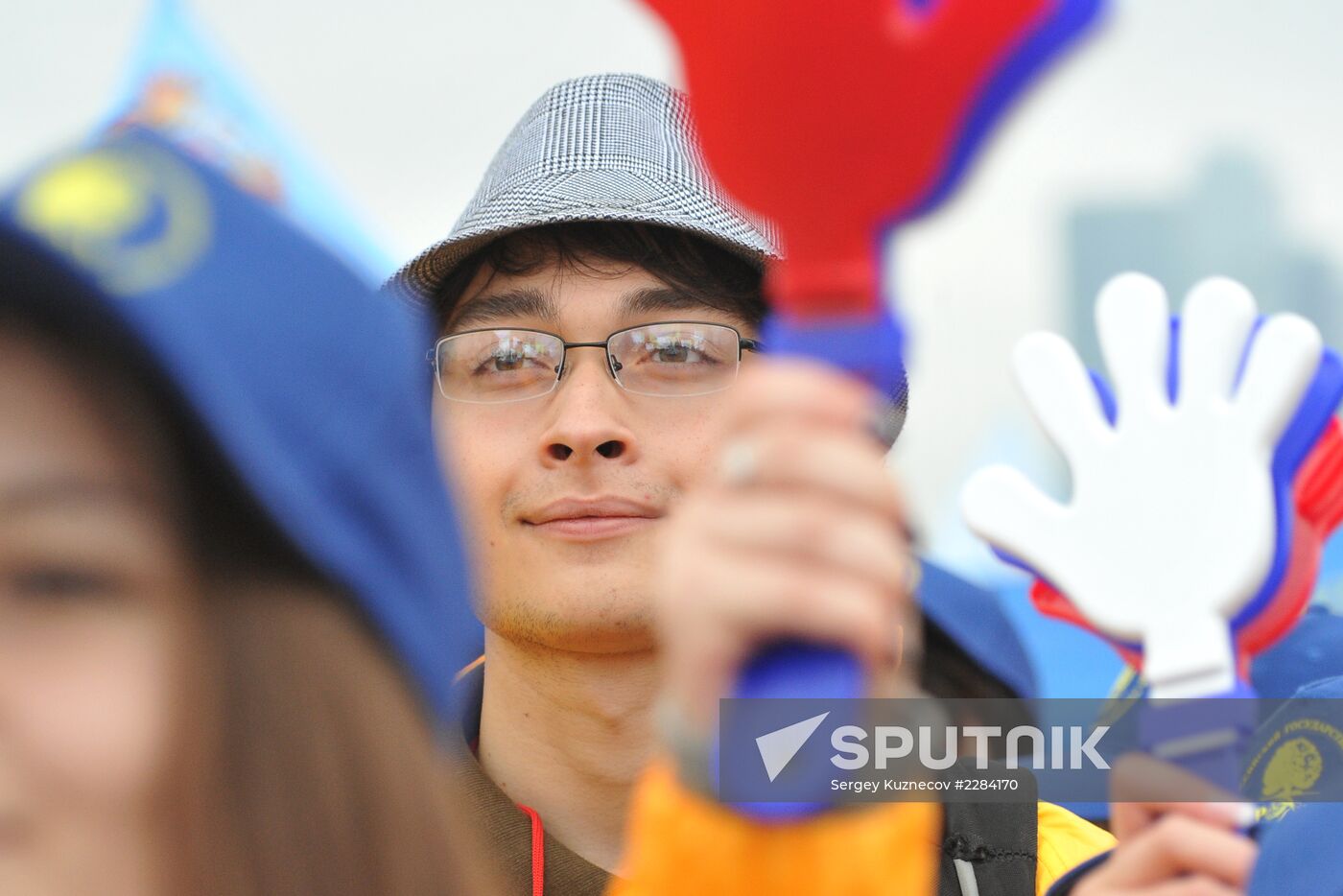 Moscow student parade