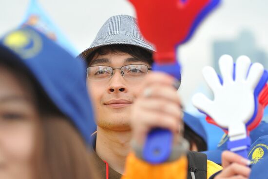 Moscow student parade