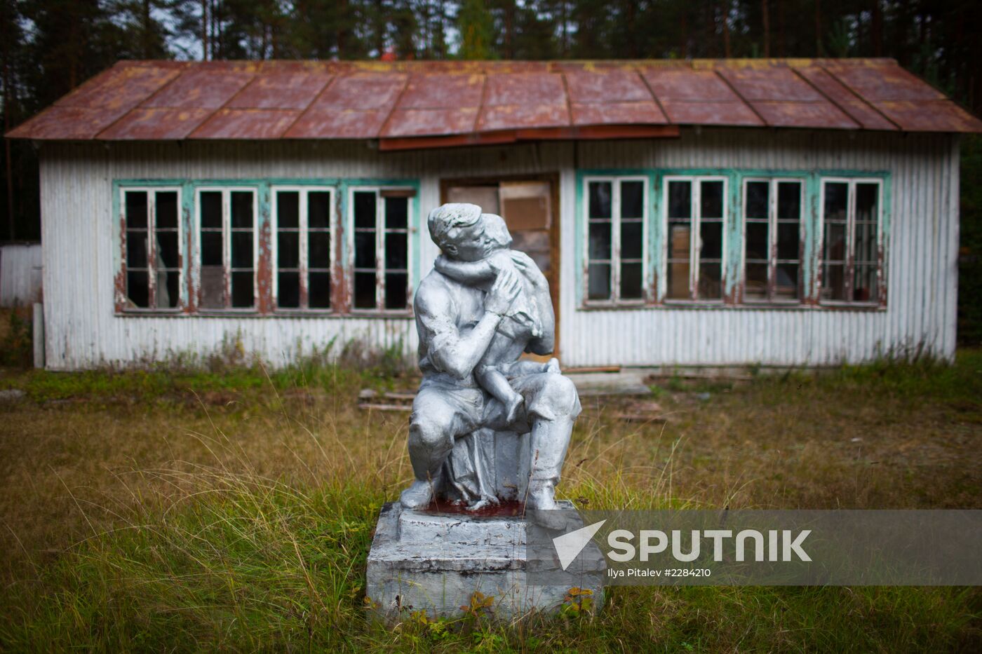 Abandoned children's summer camp "Yury Gagarin Cosmodrome"
