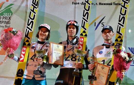 Ski jumping. Summer Grand Prix. Day Two