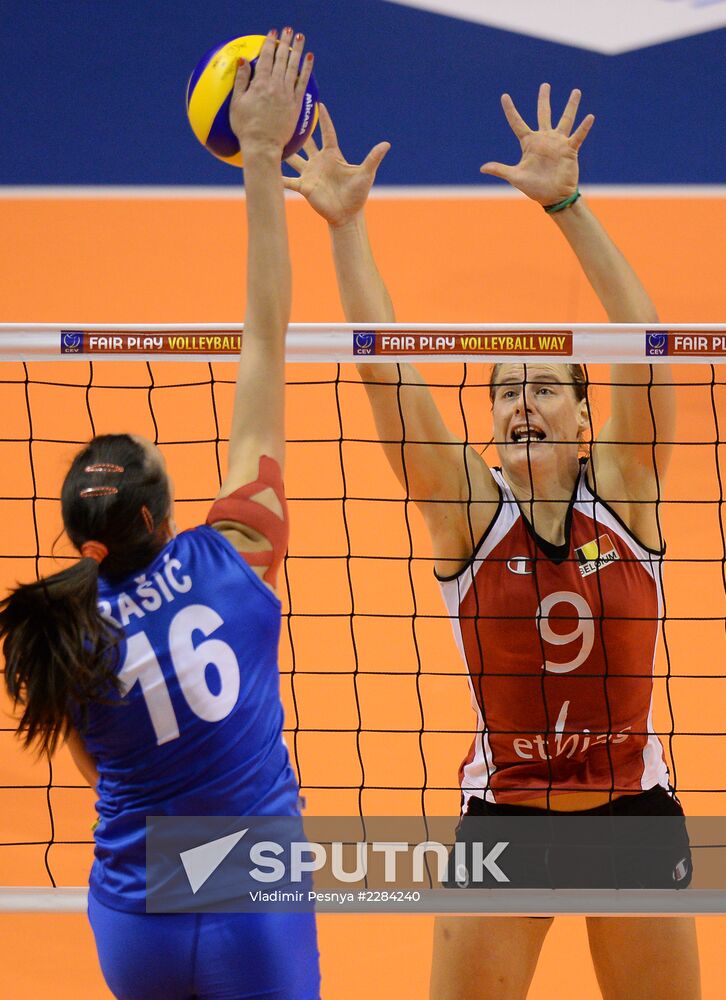 Women's European Volleyball Championship. Bronze medal match