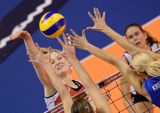 Women's European Volleyball Championship. Bronze medal match