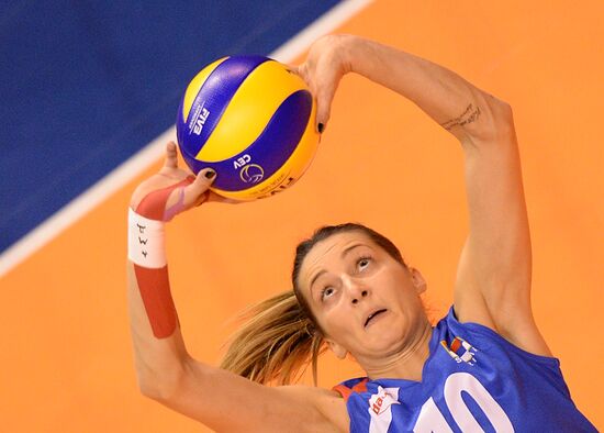 Women's European Volleyball Championship. Bronze medal match