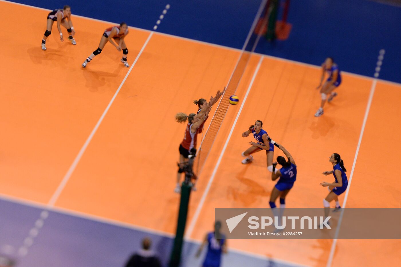 Women's European Volleyball Championship. Bronze medal match