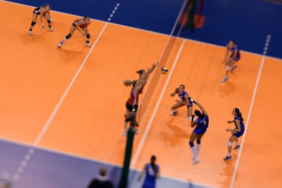 Women's European Volleyball Championship. Bronze medal match