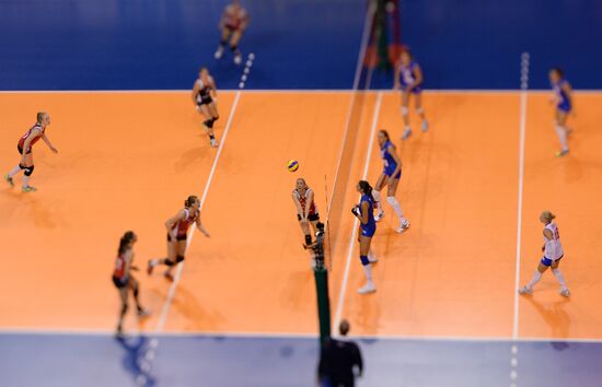 Women's European Volleyball Championship. Bronze medal match
