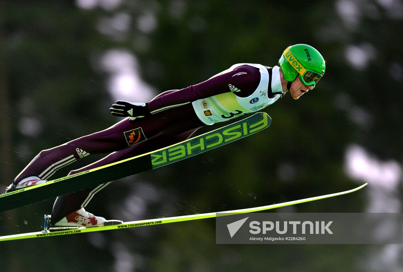 Ski jumping. Summer Grand Prix. Day Two