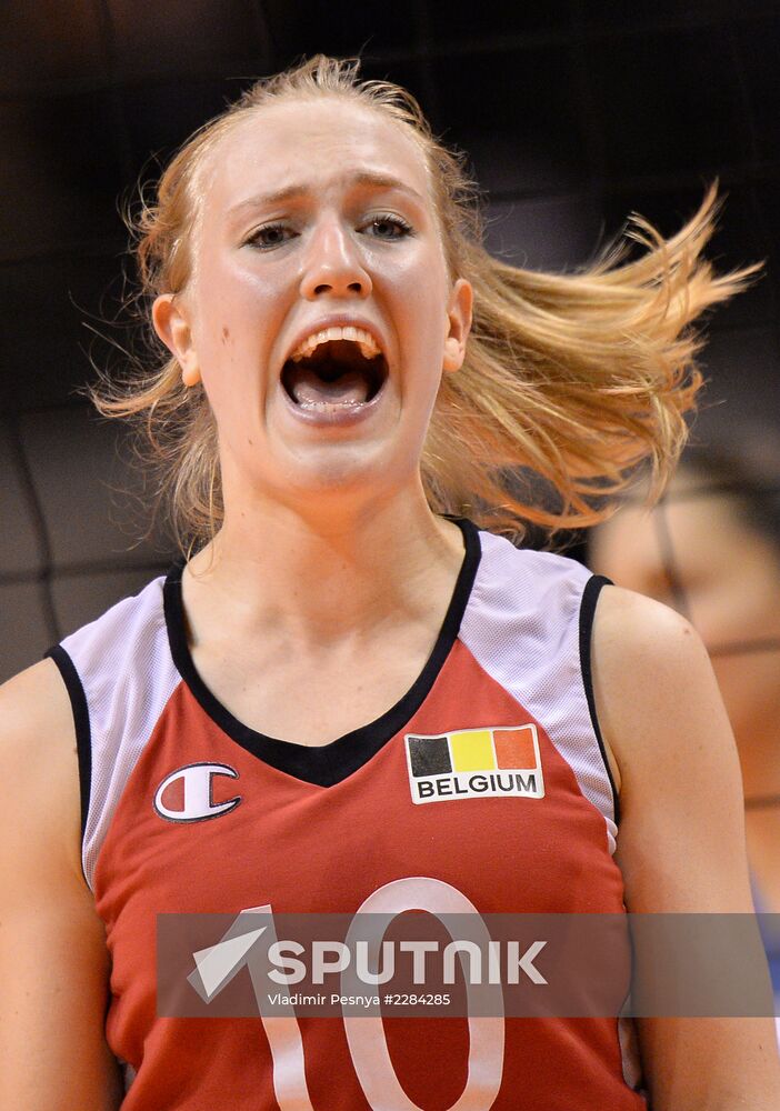 Women's European Volleyball Championship. Bronze medal match