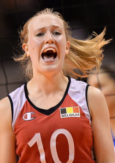 Women's European Volleyball Championship. Bronze medal match