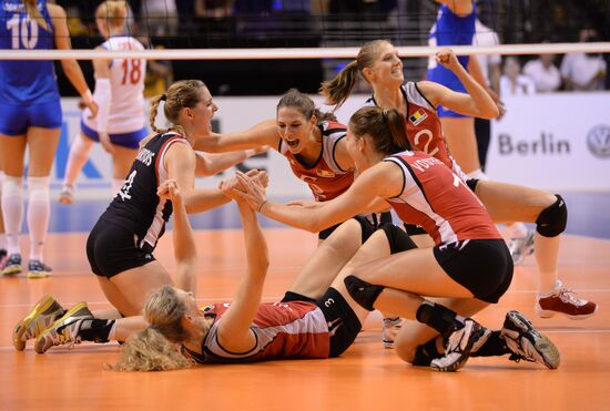 Women's European Volleyball Championship. Bronze medal match