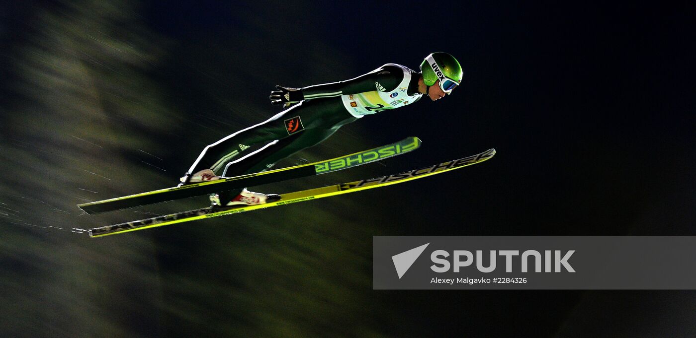 Ski jumping. Summer Grand Prix. Day Two