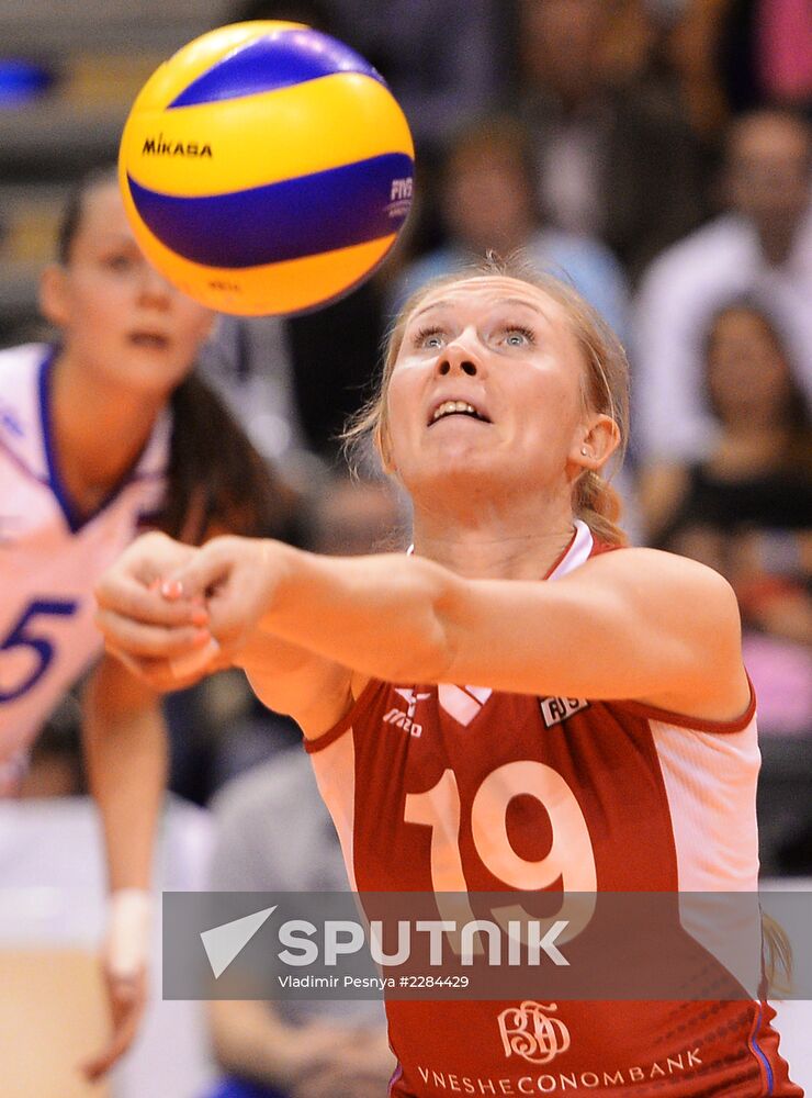 European Women's Volleyball Championship. Finals