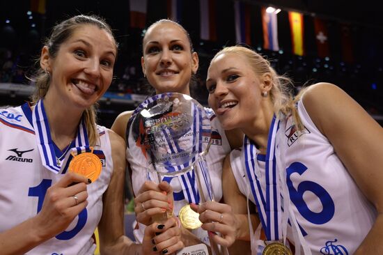 European Women's Volleyball Championship. Finals