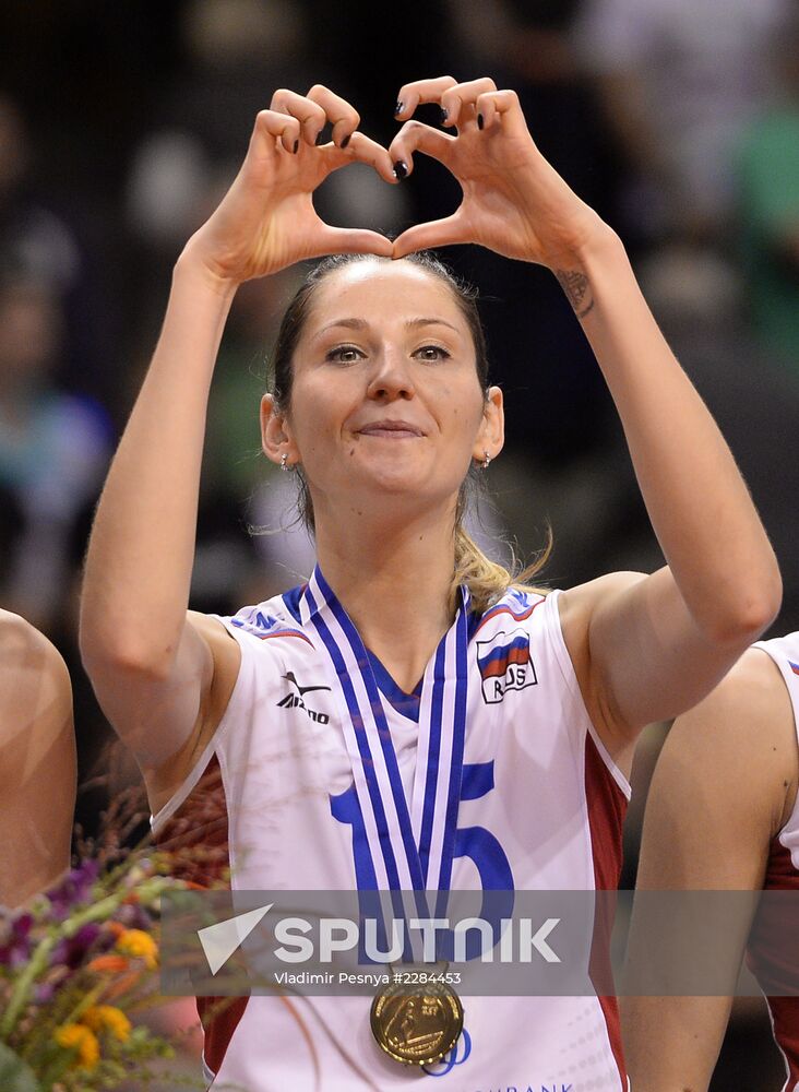 European Women's Volleyball Championship. Finals