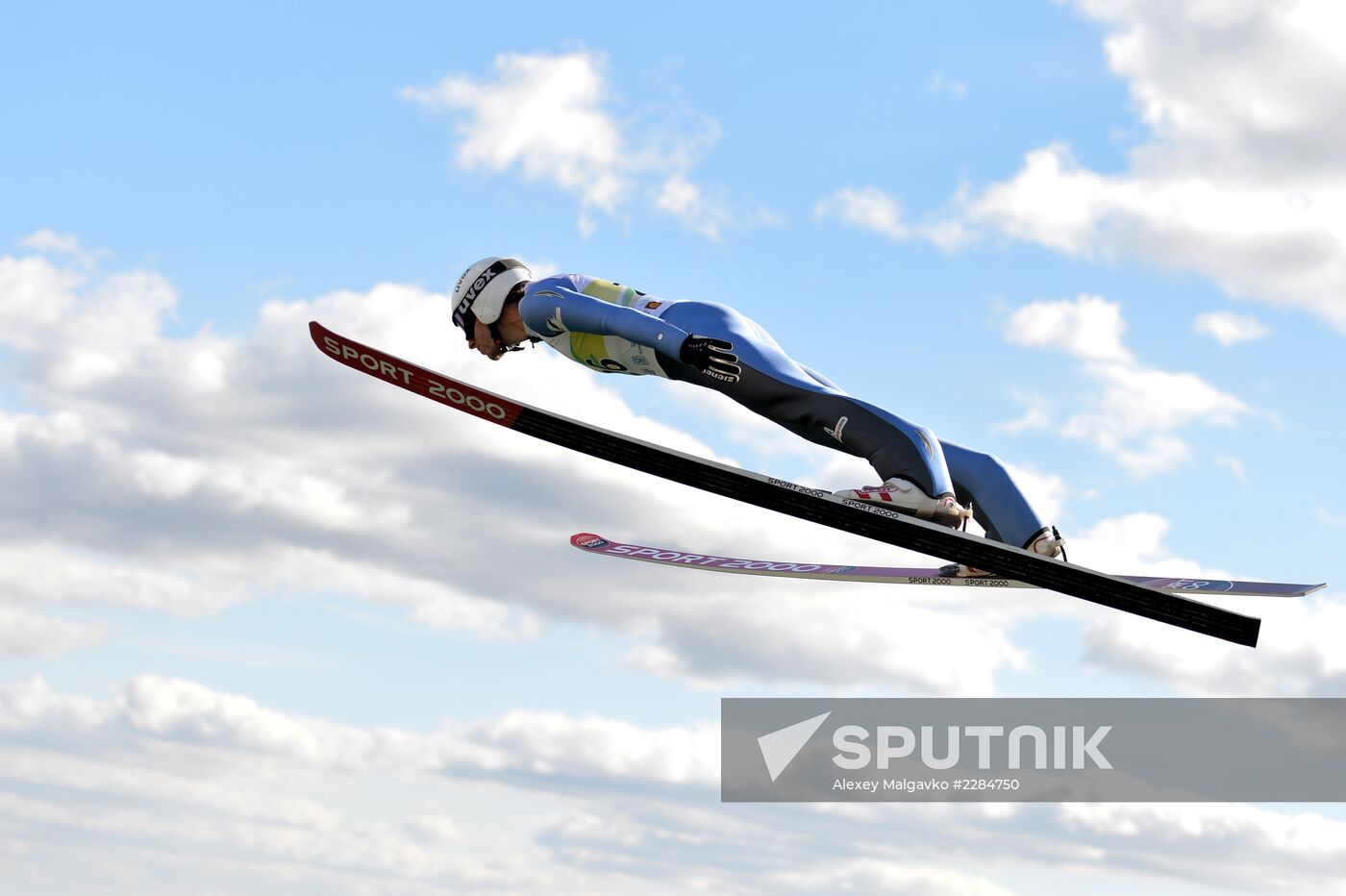 Ski jumping. Summer Grand Prix. Day Three
