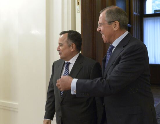 Meeting of Russian and Egyptian Foreign Affairs ministers