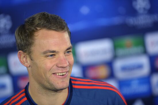 FC Bayern Munich at training
