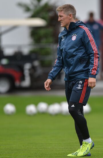 FC Bayern Munich at training