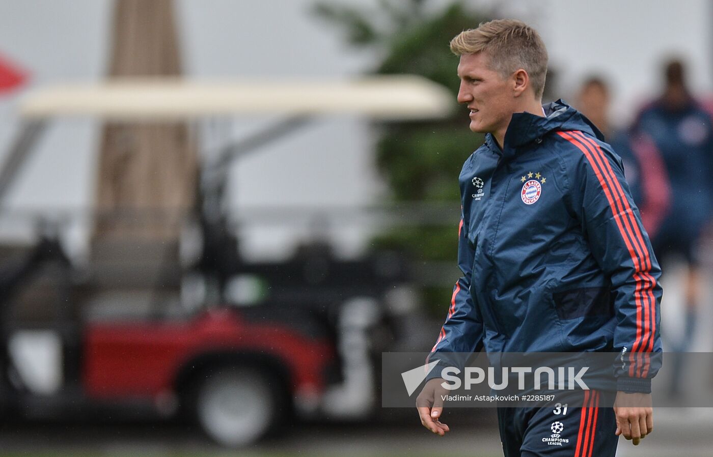 FC Bayern Munich at training