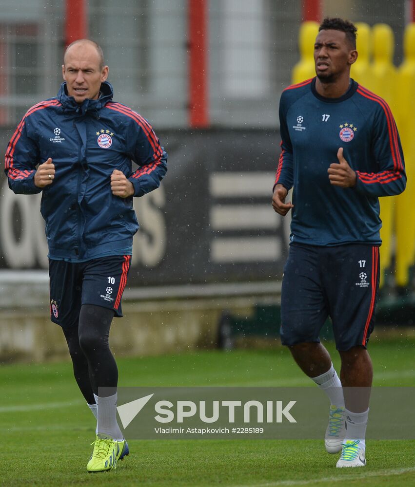 FC Bayern Munich at training