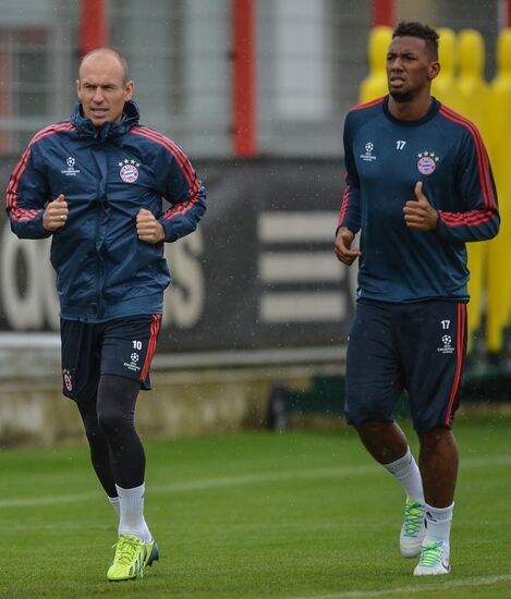 FC Bayern Munich at training