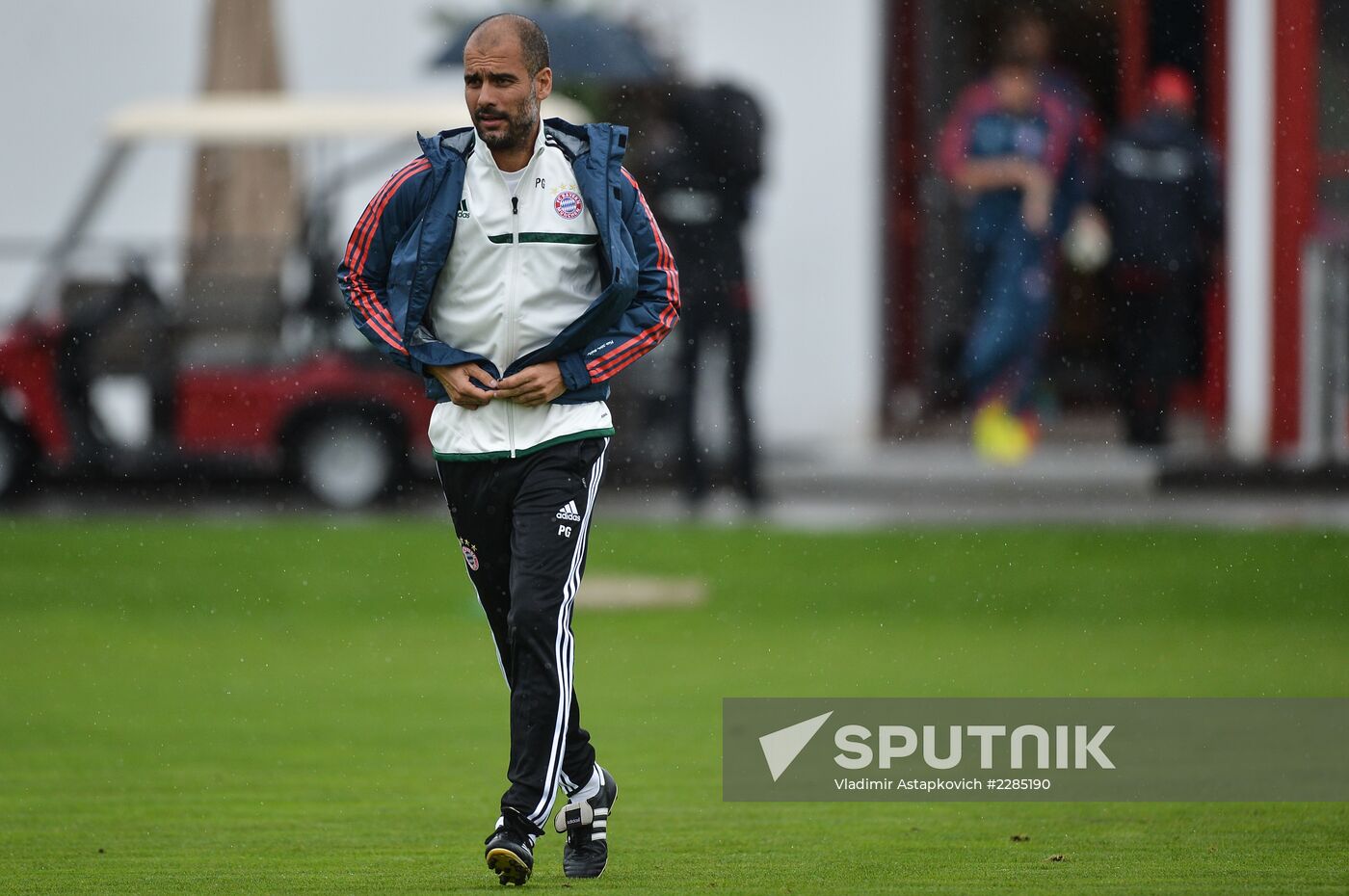 FC Bayern Munich at training