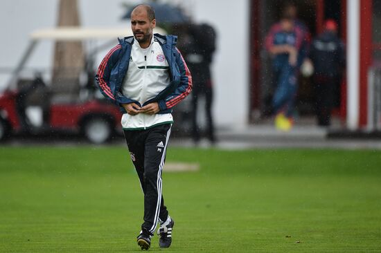 FC Bayern Munich at training