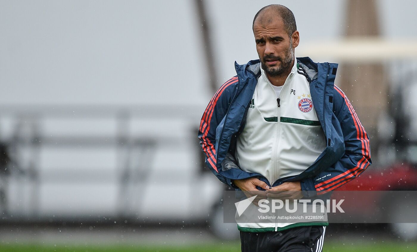FC Bayern Munich at training