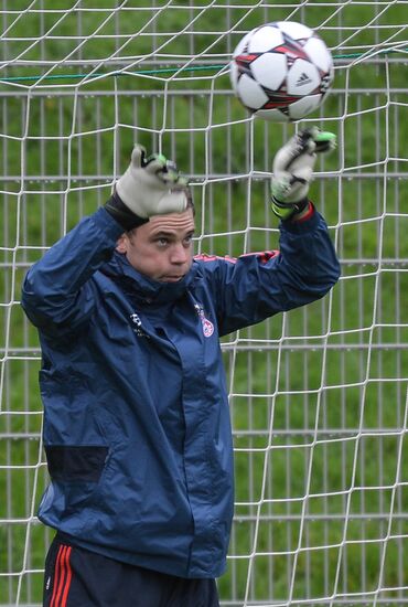 FC Bayern Munich at training