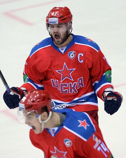 Kontinental Hockey League. CSKA vs. Dynamo