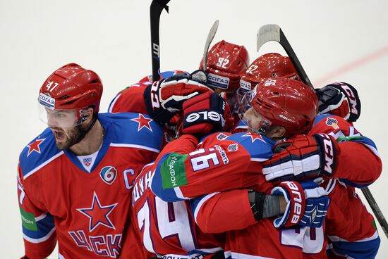 Kontinental Hockey League. CSKA vs. Dynamo