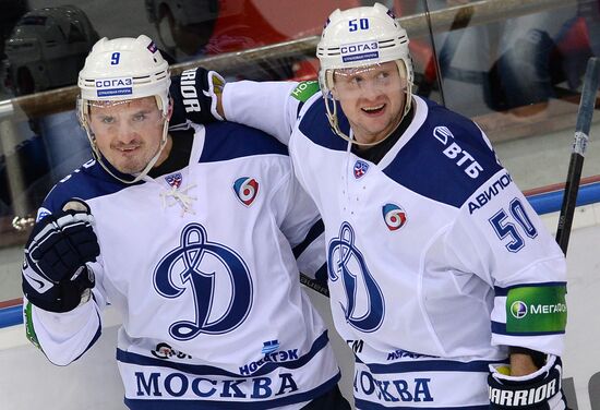 Kontinental Hockey League. CSKA vs. Dynamo