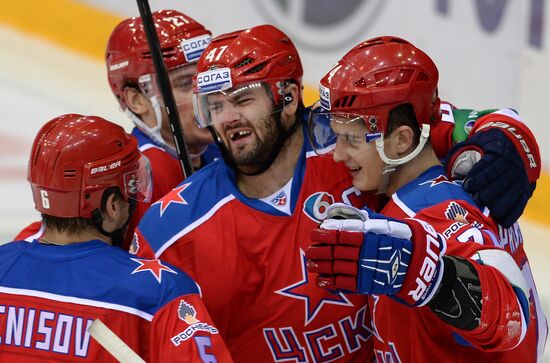 Kontinental Hockey League. CSKA vs. Dynamo