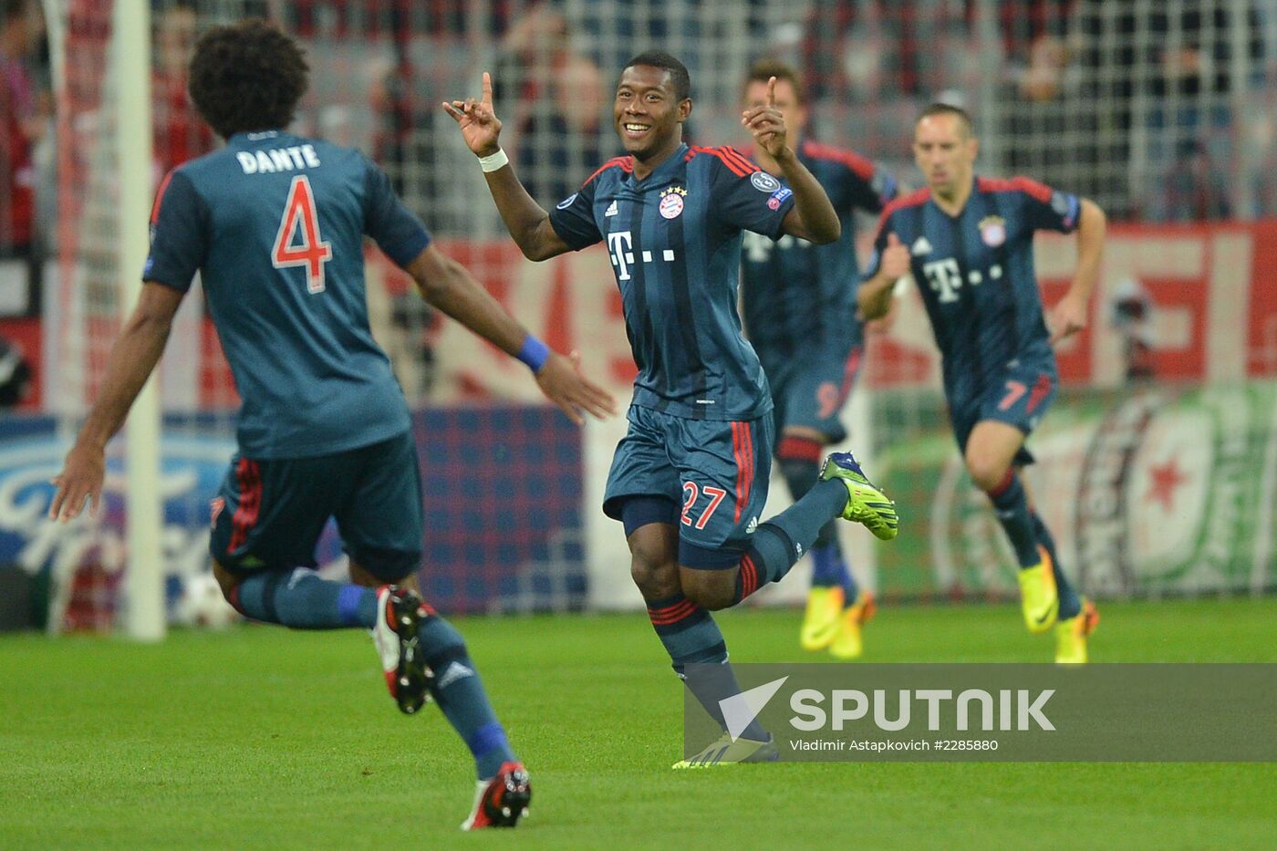 UEFA Champions League. Bayern Munich vs. CSKA Moscow