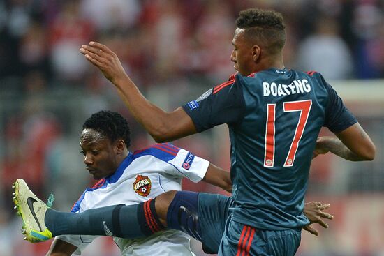 UEFA Champions League. Bayern Munich vs. CSKA Moscow