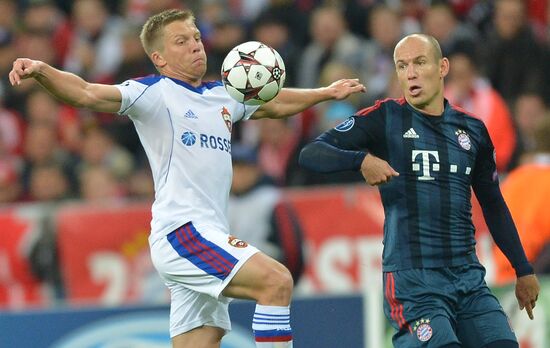 UEFA Champions League. Bayern Munich vs. CSKA Moscow