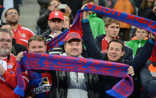 UEFA Champions League. Bayern Munich vs. CSKA Moscow