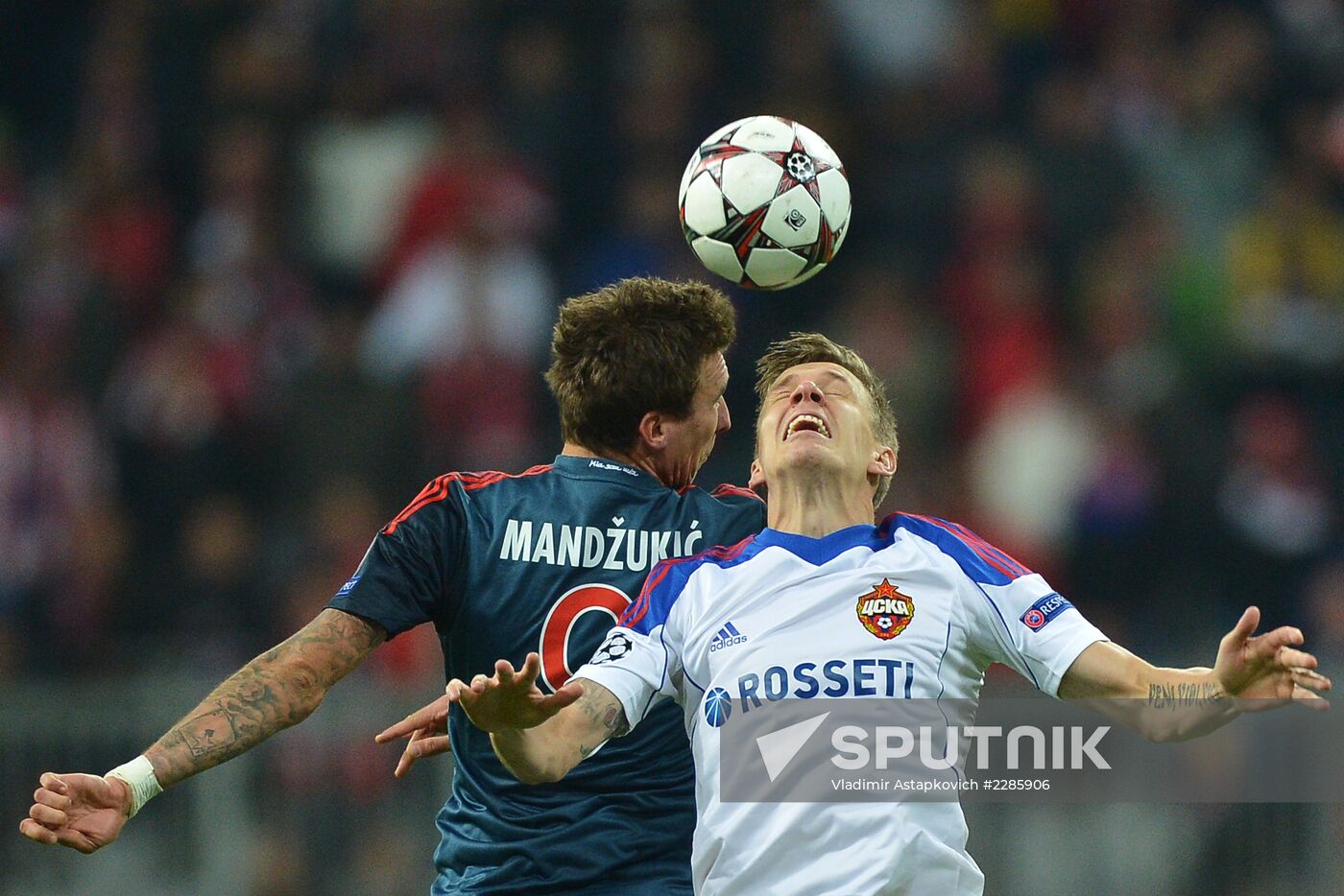 UEFA Champions League. Bayern Munich vs. CSKA Moscow